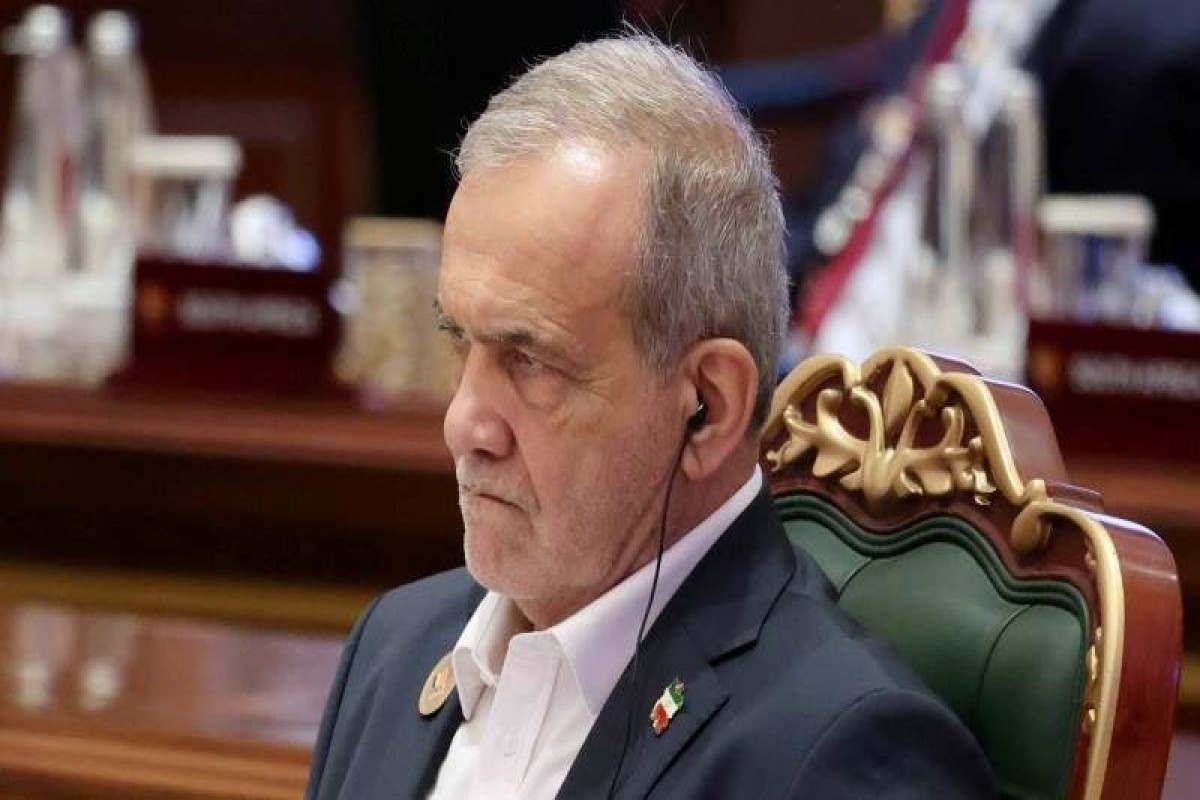 Iranian President Masoud Pezeshkian