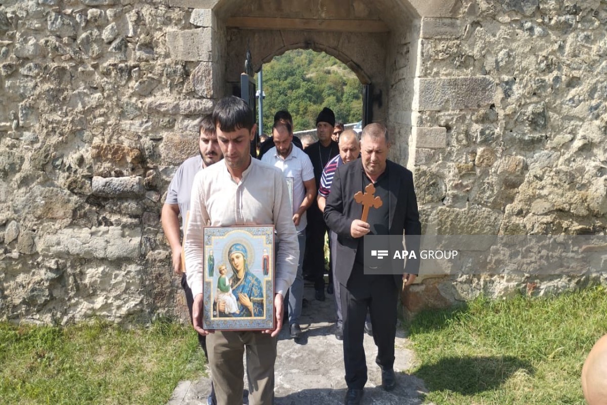 Representatives of Albanian-Udi religious community visit Gandzasar Monastery Complex - <span class="red_color">PHOTO