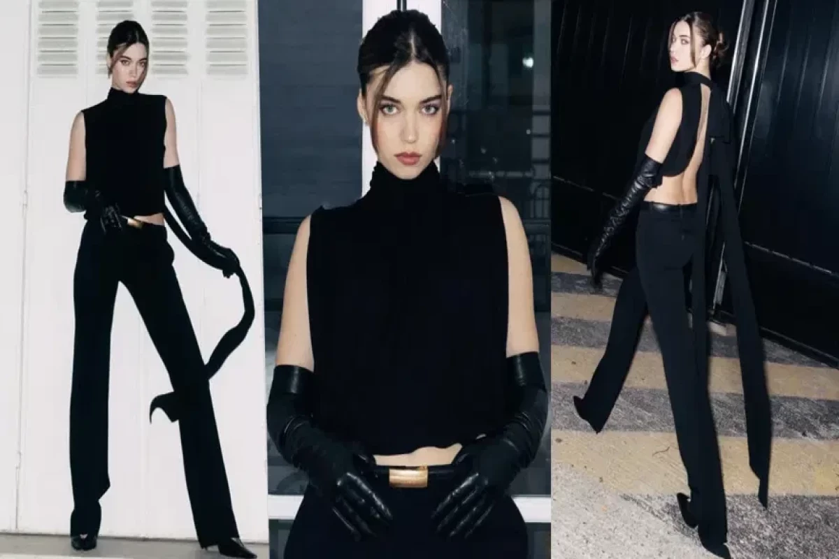 Turkish actress Afra Saracoglu