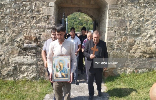 Representatives of Albanian-Udi religious community visit Gandzasar Monastery Complex - PHOTO 