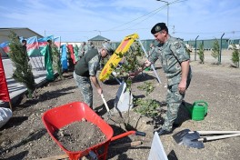 Leadership of Ministry of Defense visits FOB of OCC company of the Military Police Department