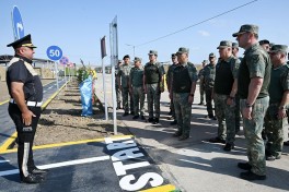 Leadership of Ministry of Defense visits FOB of OCC company of the Military Police Department