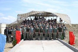 Leadership of Ministry of Defense visits FOB of OCC company of the Military Police Department