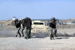 Leadership of Ministry of Defense visits FOB of OCC company of the Military Police Department