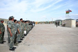 Leadership of Ministry of Defense visits FOB of OCC company of the Military Police Department
