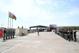 Leadership of Ministry of Defense visits FOB of OCC company of the Military Police Department