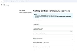X platform now accepts privacy violation reports in Azerbaijani