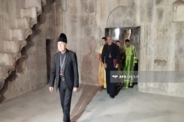 Representatives of Albanian-Udi religious community visit Gandzasar Monastery Complex - PHOTO 