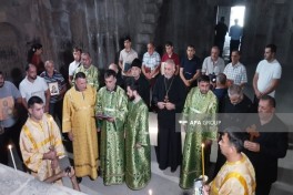 Representatives of Albanian-Udi religious community visit Gandzasar Monastery Complex - PHOTO 