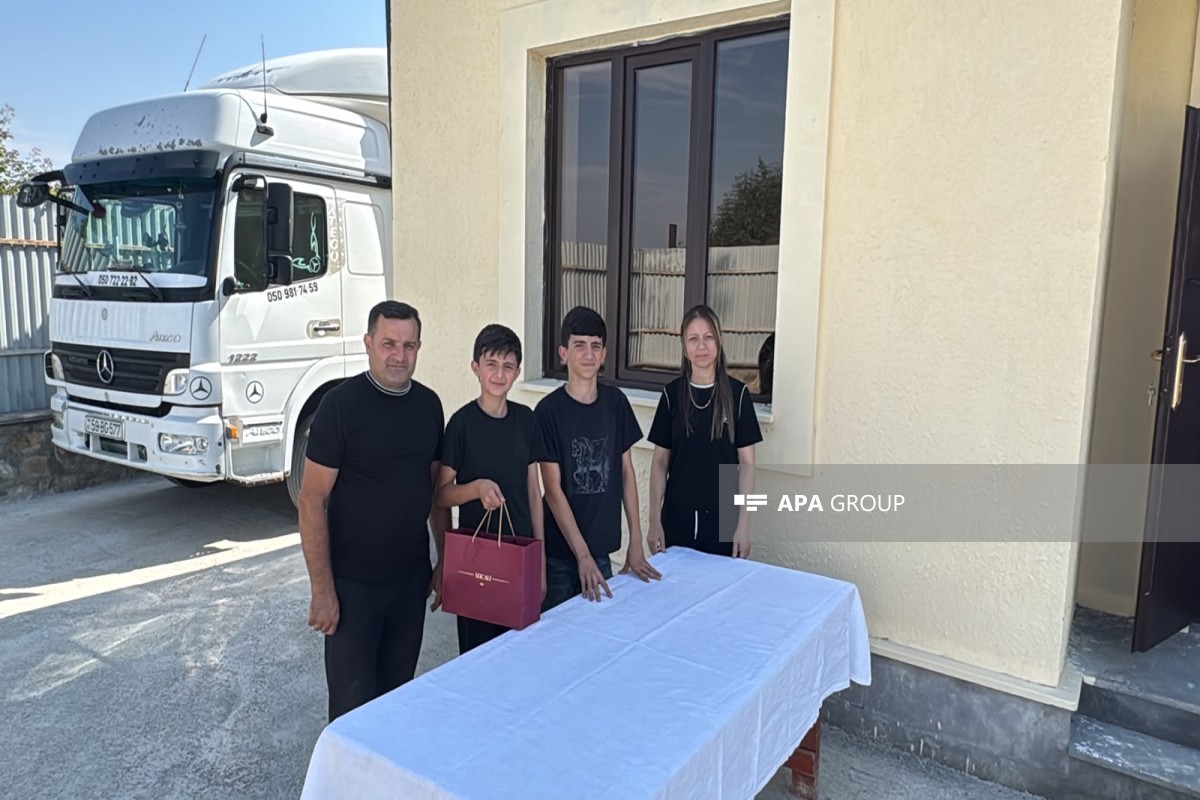 Azerbaijan relocates former IDPs in Khankendi, Khojaly and Aghdara, families receive house keys - <span class="red_color">PHOTO