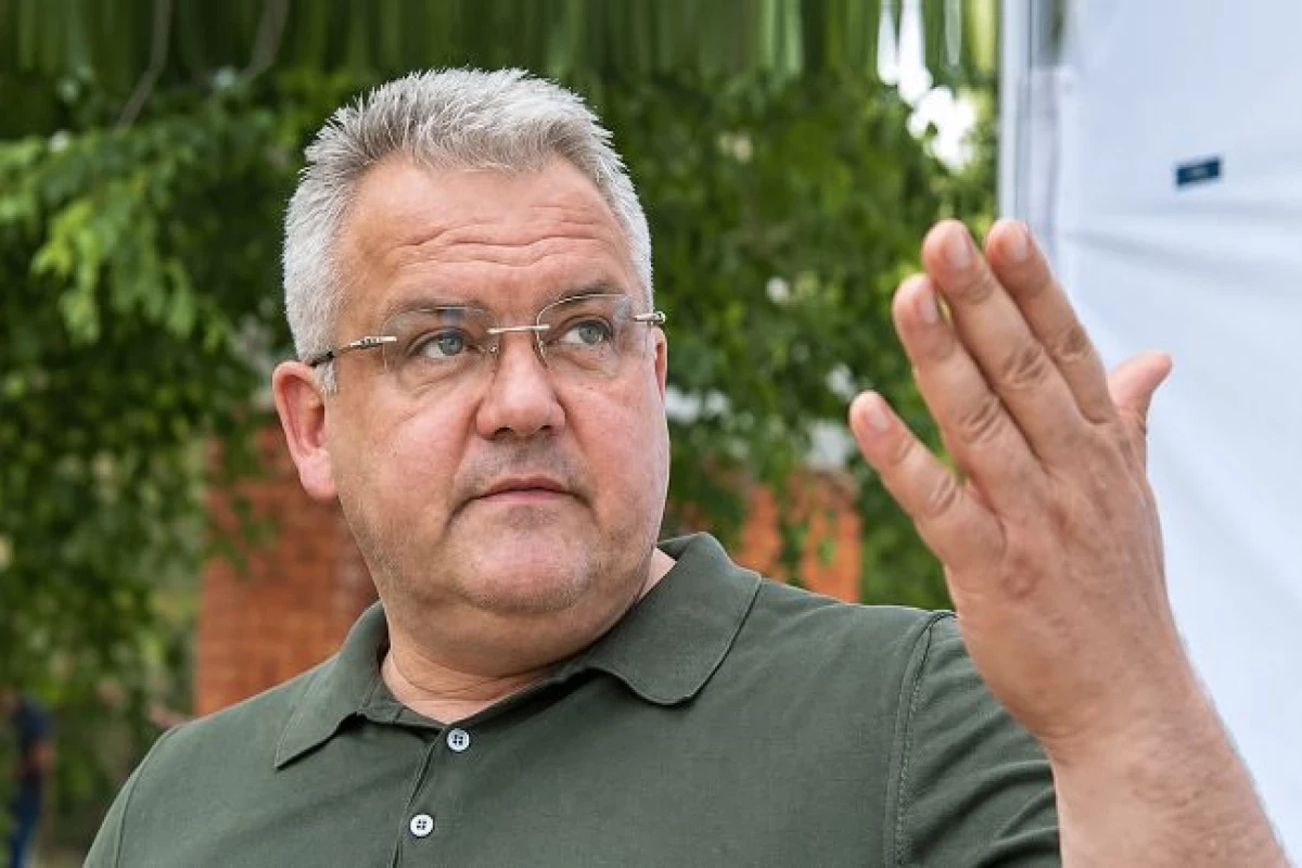 Konstantin Polezhayev, former mayor of the Russian city of Belgorod