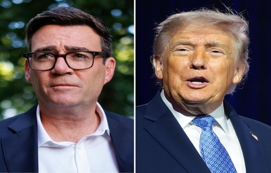 Media: Burnham to urge Trump to end war with Iran
