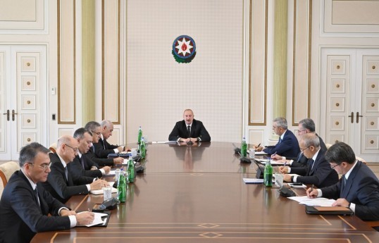 Azerbaijani President: A complete chain of the mining industry—all the way to the final product—must be created