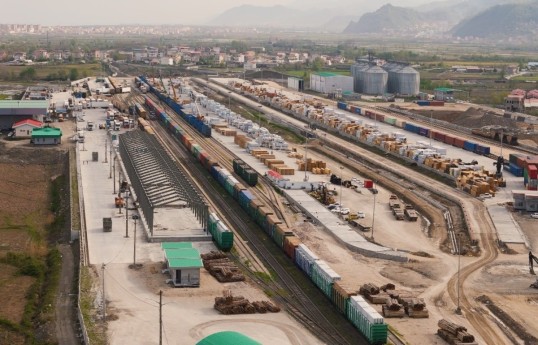 Cargo transshipment at ADY's Astara Terminal increases by 30%