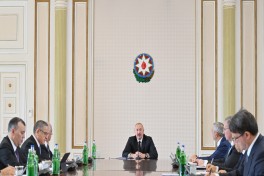 President Ilham Aliyev chaired meeting on State Program for development of mining and metallurgical industry