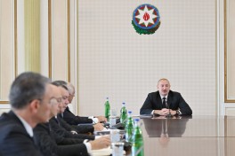 President Ilham Aliyev chaired meeting on State Program for development of mining and metallurgical industry