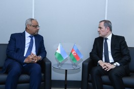 Azerbaijani FM discusses current state and development prospects of Azerbaijan-Djibouti relations with his Djiboutian counterpart