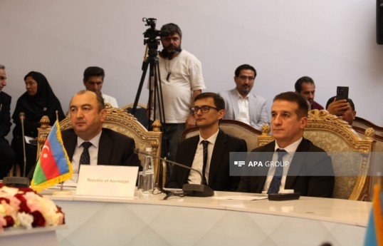 Conference of Caspian littoral states underway in Iran - PHOTO 