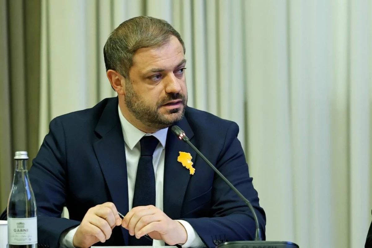 Economy Minister Gevorg Papoyan