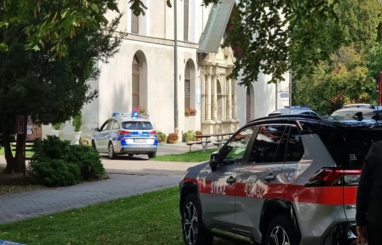Ukrainian man attacked people with a knife at a monastery in Poland; one person was killed