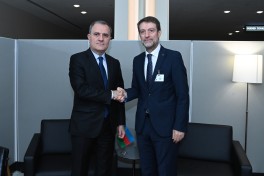 Azerbaijani, Albanian Foreign Ministers meet in New York