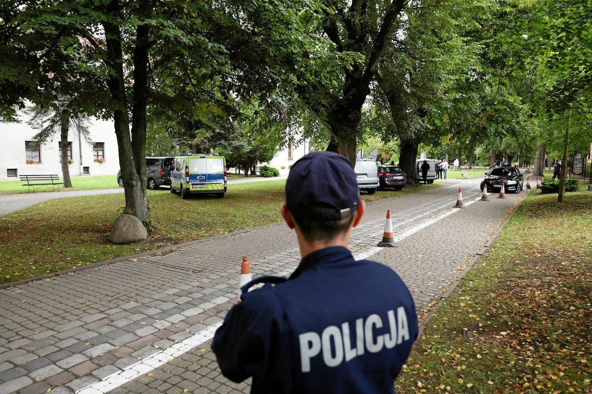 Knifeman kills priest, injures four in attack at Polish abbey