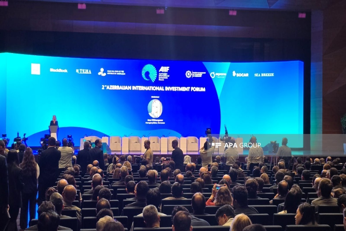 Second Azerbaijan International Investment Forum kicks off in Baku