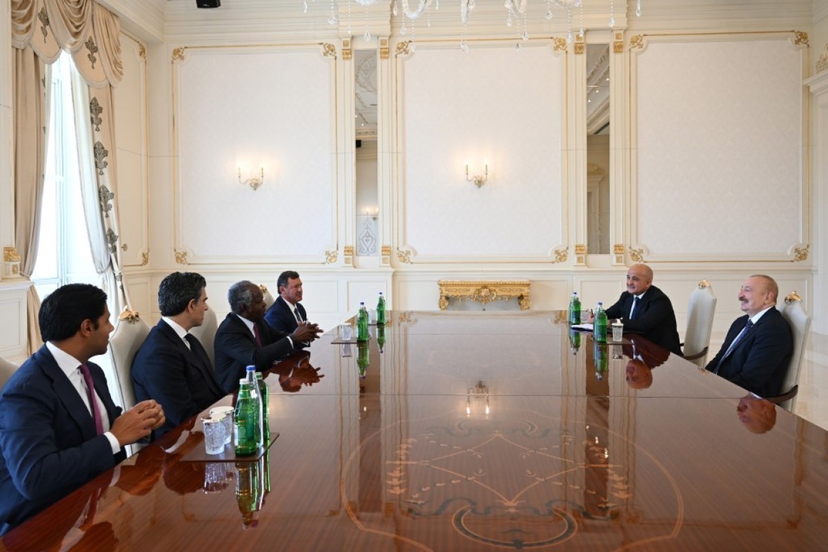 President Ilham Aliyev receives head of Global Infrastructure Partners