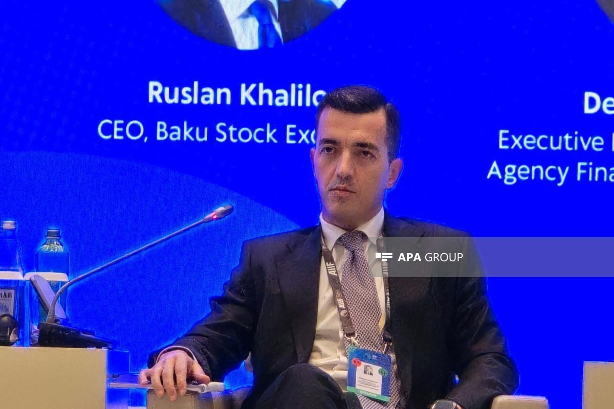 Chairman of the Management Board of the Baku Stock Exchange Ruslan Khalilov