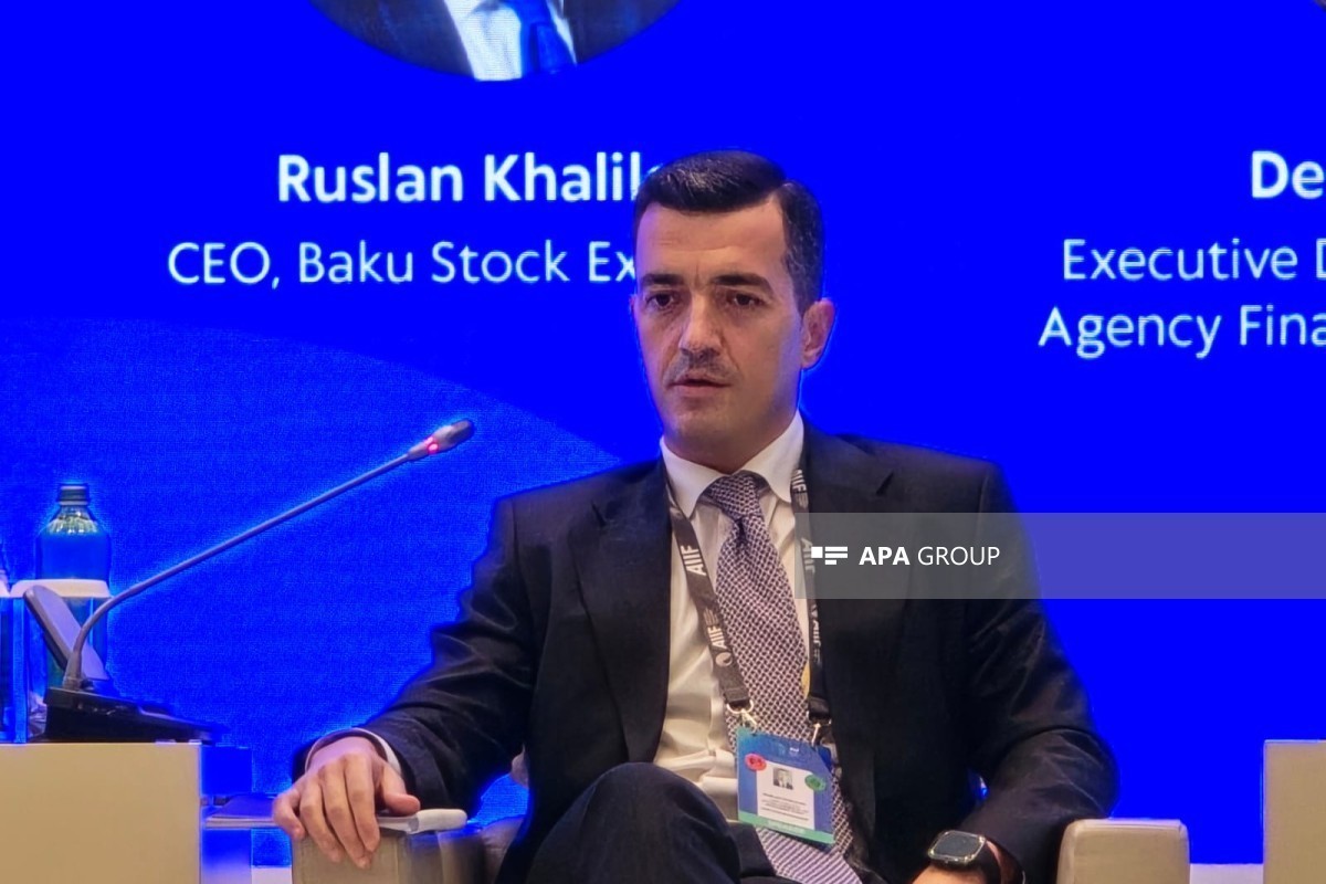 Chairman of the Management Board of the Baku Stock Exchange Ruslan Khalilov