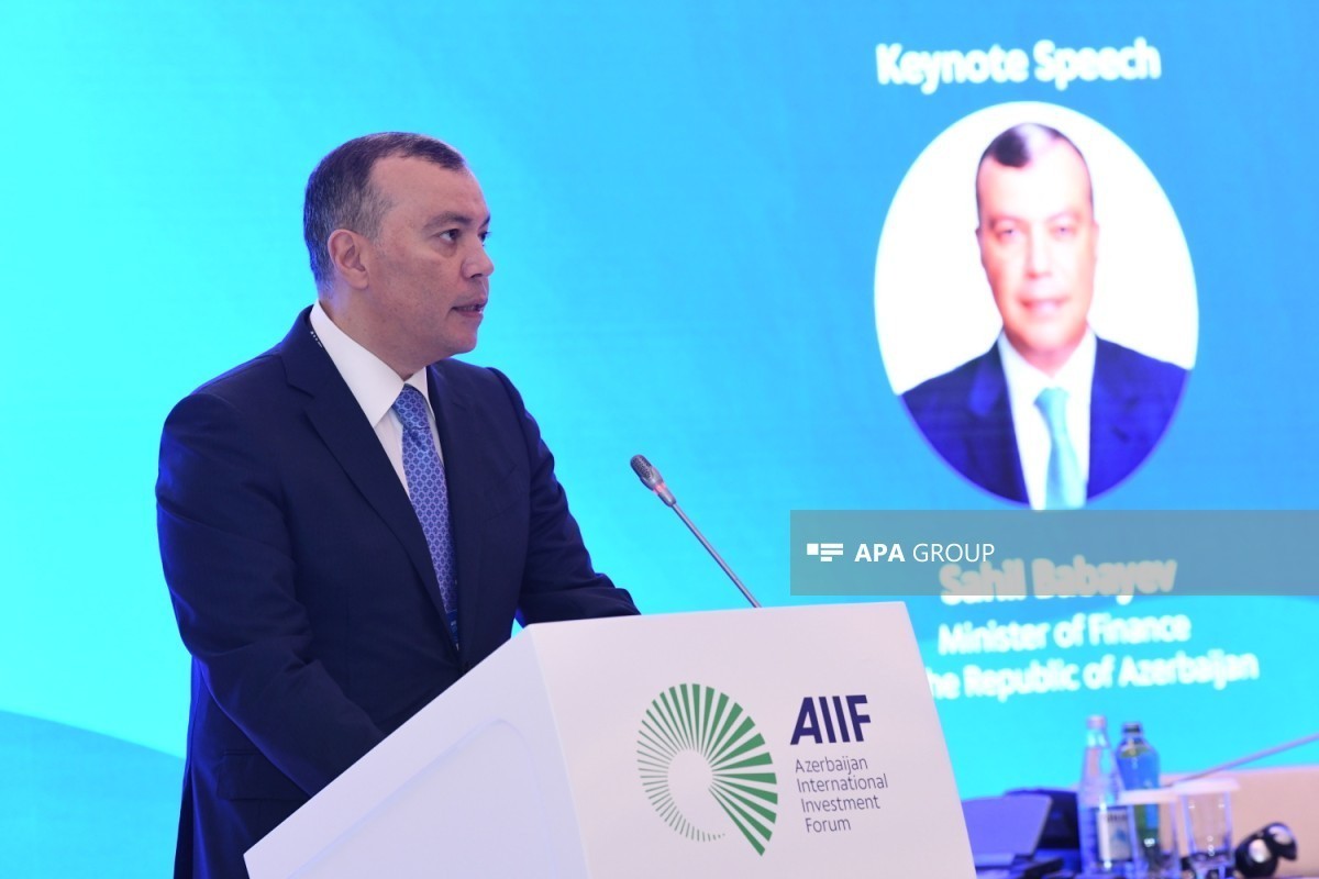 Finance Minister Sahil Babayev