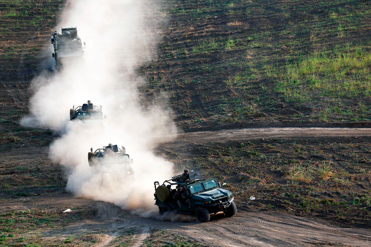 Personnel from participating countries conduct tactical activities