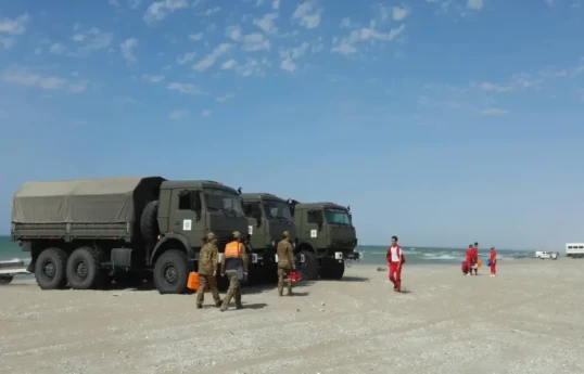Five Kazakh Defense Ministry officials detained over deaths of 14 servicemen in Caspian Sea
