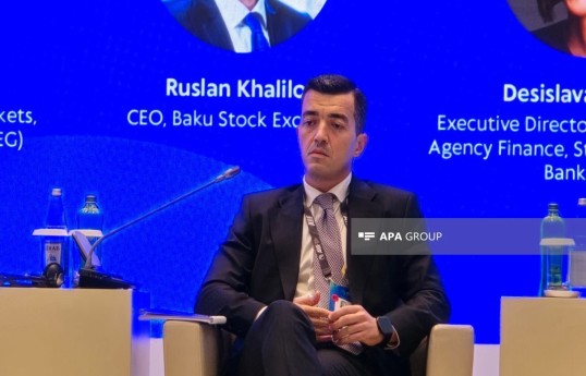 Chairman of the Management Board of the Baku Stock Exchange Ruslan Khalilov