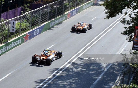 First main race of Formula 2 Azerbaijan Grand Prix concludes