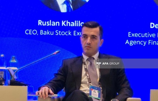 Chairman of the Management Board of the Baku Stock Exchange Ruslan Khalilov