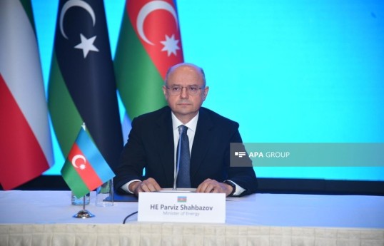 Azerbaijan’s Minister of Energy Parviz Shahbazov