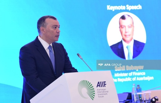 Finance Minister Sahil Babayev