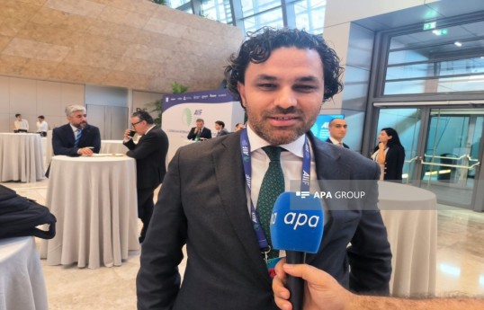 Samet Akyüz, a participant of the 2nd Azerbaijan International Investment Forum (AIIF 2026) and representative of the Investment and Finance Office of the President of Türkiye