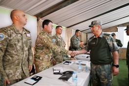 Defense Ministry leadership observes training activities as part of the exercise - VIDEO 
