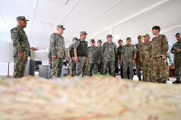 Defense Ministry leadership observes training activities as part of the exercise - VIDEO 