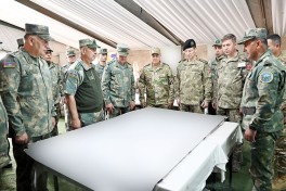 Defense Ministry leadership observes training activities as part of the exercise - VIDEO 
