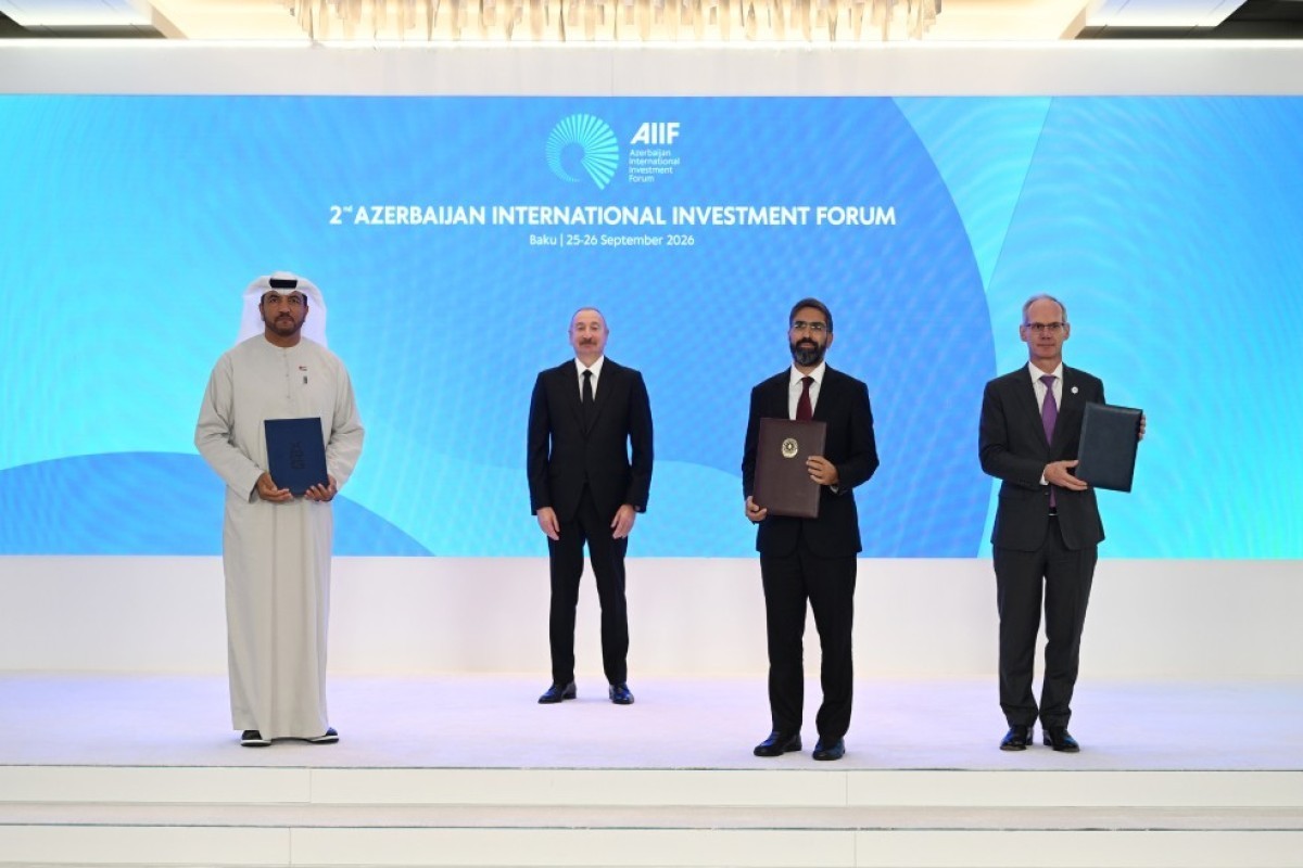 Documents signed on sidelines of Second Azerbaijan International Investment Forum exchanged