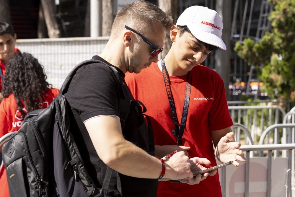 Formula 1 Azerbaijan Grand Prix: 2,000 volunteers present at every moment of the race, from start to finish