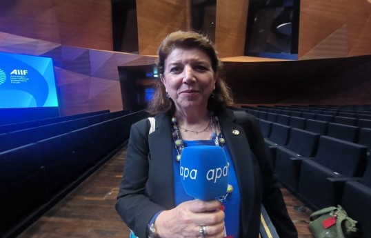 Anna Soave, Head of the United Nations Human Settlements Programme (UN-Habitat) Office in Azerbaijan