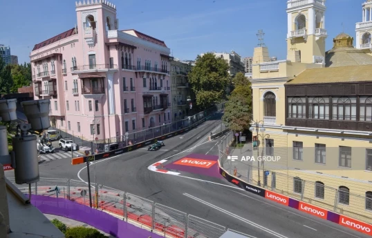 Formula 1: Main race begins at Azerbaijan Grand Prix