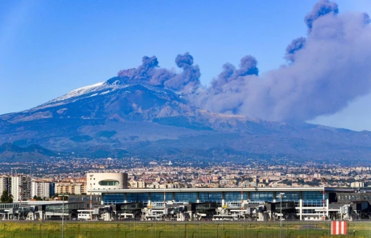 Italy's Catania airport shuts as Etna ash halts flights