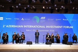 Gala dinner held as part of 2nd Azerbaijan International Investment Forum - PHOTO 
