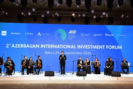 Gala dinner held as part of 2nd Azerbaijan International Investment Forum - PHOTO 