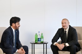 President Ilham Aliyev met with President of International Automobile Federation